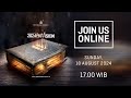 IBADAH ONLINE - MINGGU, 18 AGUSTUS 2024 JAM 17.00 WIB