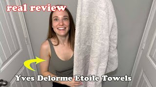 Yves Delorme Etoile Towels - Luxury Bed Accessory | Fashionable \u0026 Functional