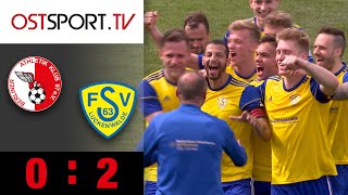 Doppeltes Aluminiumpech für Jindaoui & Co.: Berliner AK - FSV Luckenwalde 0:2 | Regionalliga Nordost