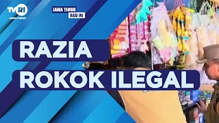 Razia Rokok Ilegal #beritaterkini #raziapolisi #rokokilegal #mojokerto #jatim #tvrijatim