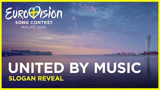 Eurovision Song Contest slogan reveal! We are United By Music in Malmö 2024 🇸🇪