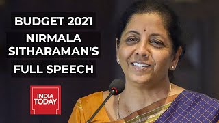 Budget 2021 Live| FM Nirmala Sitharaman's Full Speech Via 1st Paperless Union Budget For 2021-22