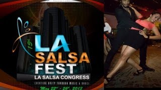 Terry Tauliaut \u0026 Crystal Verver (Collective Essence)  | 15th LA Salsa Congress 2013 | Social Dancing