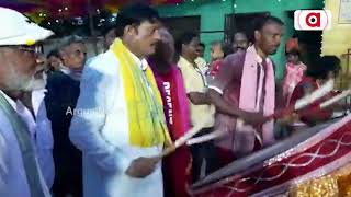 Padampur Ex-MLA Pradip Purohit Joins At Durga Puja Celebration, Bargarh