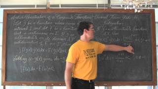 Indefinite Integration by U Substitution Calculus 1 AB