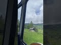 beautiful view in Switzerland train #shortvideo#shorts#youtubeshorts#