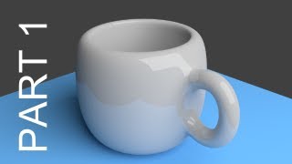 Blender Tutorial For Beginners: Coffee Cup - 1 of 2 Blender Tutorial For Beginners: Coffee Cup - 1 of 2