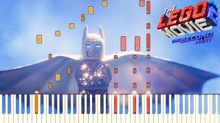 Gotham City Guys - The Lego Movie 2 The Second Part  Piano Tutorial Synthesia
