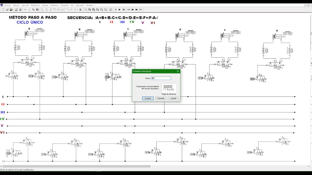 SECUENCIA A+B+/B-C+/C-D+/D-E+/E-F+/F-A- MÉTODO PASO A PASO - YouTube