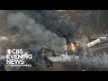 Ohio residents outraged over slow federal response to toxic train derailment