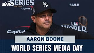 Aaron Boone on Yankees-Dodgers World Series matchup: 'Two pillar franchises in the sport' | SNY