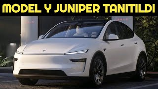 2025 Yeni Tesla Model Y JUNIPER Resmen Tanıtıldı