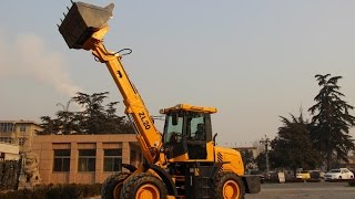 china mini wheel loader with CE certificate radlader hoflader traktor