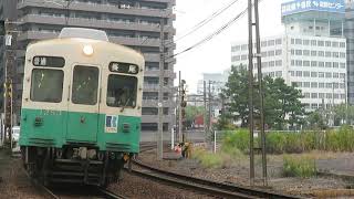 ２０１９年１１月２５日　高松琴平電気鉄道　高松築港～片原町間を行く長尾線長尾行きの１２００形。