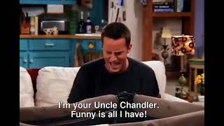 Chandler Bing being relatable for 1 minute straight
