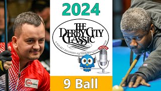 Konrad Juszczyszyn vs Rob Hart - 9 Ball - 2024 Derby City Classic rd 1