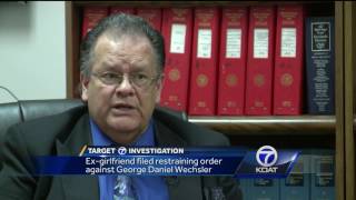 VIDEO: Former girlfriend filed restraining order against shooting suspect