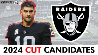 Raiders Cut Candidates Ft. Jimmy Garoppolo: 6 Las Vegas Raiders That Will Likely Be Gone In 2024