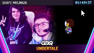 Undertale Race by Shayy & mrlink2k in 1:49:37 - Awesome Games Done Quick 2024