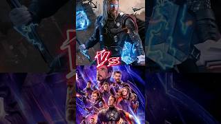 Thor vs Marvels who is winner🏆#shorts#viral#avengers #mcu#marvels#thor😈👿🔥