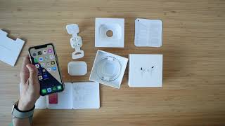 Silent & Slow ASMR Unboxing   Apple AirPods Pro 2020