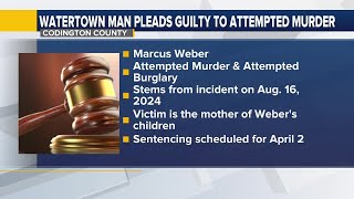 Watertown man pleads guilty to attempted murder