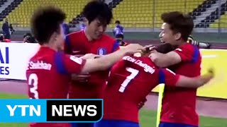 문창진 2골...올림픽 축구팀, 우즈베크에 승리 / YTN