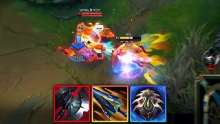 Azhy Riven's best build 'Cleaver + sky + profane hydra'