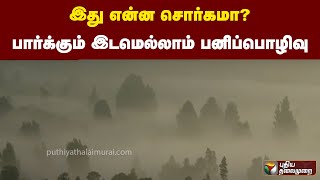 இது என்ன சொர்கமா?  பார்க்கும் இடமெல்லாம் பனிப்பொழிவு| PTT