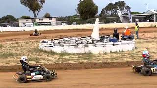 CBR - CamBrooksRacing - KT Light Angas Go Kart Club 26/11/2022 - Heat 2