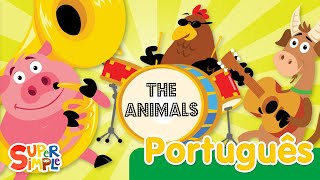 Os Animais na Fazenda | Canções Infantis | Super Simple Português