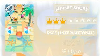 RSCE(international) Sunset Shore 日落海岸 | ⭐️⭐️⭐️⭐️⭐️ | 炎炎夏日 陪球球曬陽光吧