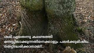 സത്യവും കള്ളവും  ഒരു ബോധകഥ