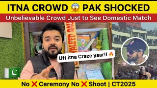 Itna Crowd PAK 🇵🇰 Shocked on Virat Kohli Craze in India | House full in Ranji Trophy Delhi Match