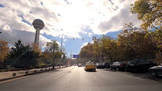 Ankara'da [4k60fps] Sürüş: Söğütözü, Kızılay, Cinnah, Hoşdere Caddeleri - Drive in Sogutozu, Kizilay