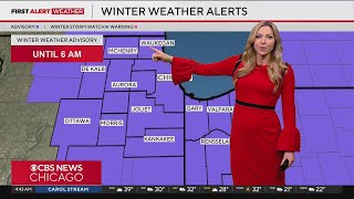 Winter weather advisory in effect Thursday morning