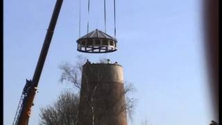 Topping out of Great Gidding Mill -  Bruce Jordan