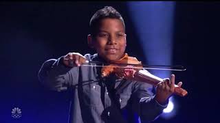 AGT:The Champions S2 (2020) "What A Wonderful World" Tyler Butler-Figueroa Violinist (12 years old)