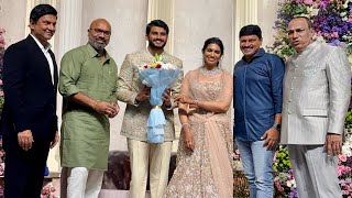 BJP Arvind Dharmapuri, Santosh Kumar at Malla Reddy Grand Daughter Reception| Marri Rajashekar Reddy