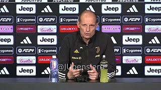 Conferenza stampa ALLEGRI pre Juve-Udinese: "Mio futuro qui? Dipende da... Vlahovic out, Alcaraz..."