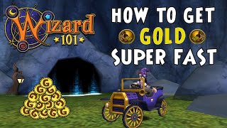 How To Get GOLD Super FAST In Wizard101 // Wizard101 Tutorials