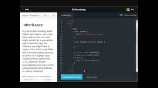 Codecademy PHP Object Oriented Programming, Part II