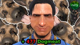 Fallout 4, but Every Kill Spawns Dogmeat