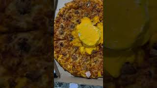 Dominos newly introduced pizza for Christmas🎄❤️ #food #pizza #vlog #asmreating #mukbang #viralshort