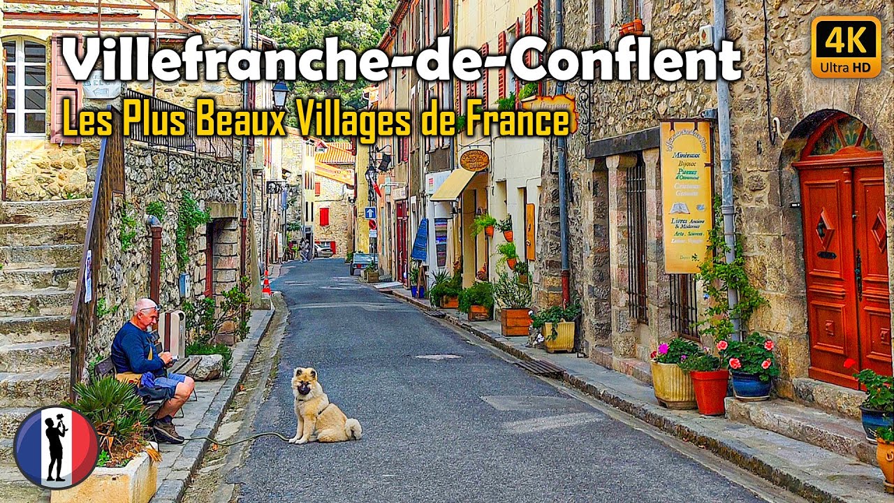 🇫🇷 Villefranche-de-Conflent 🏡The Most Beautiful Village Of France ...