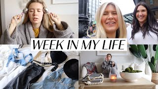 week in my life in NYC: trying new facial tools, sephora haul, pack + prep for stagecoach