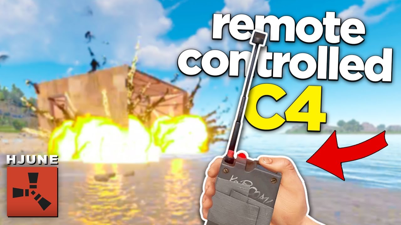 Hjune Tests New Remote Controlled C4 Patch Notes Review Rust Update