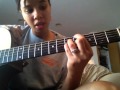 Ariana Grande-The Way (Guitar lesson) Dan Kanter Style