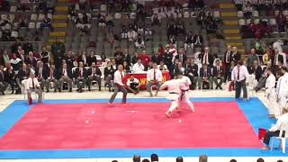 Panamericano Karate JKA Peru 2018 - Final Kumite Equipos Argentina x Chile