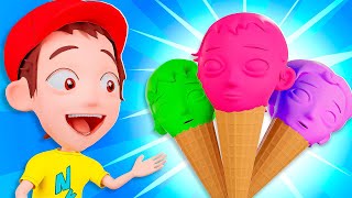 Ice Cream Head Song  | Kids Songs